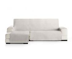 Eysa Oslo Housse, Microfiber, C/0 écru-Vison, Chaise Longue 290 cm. Adapté aux canapés de 300 à 350 cm