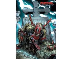 Marvel Comics PP33794 Deadpool (Grave) Maxi Poster, Bois Dense, Multicolore, 61 x 91,5 cm