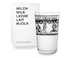 RITZENHOFF Arik Levy Verre à Lait en Cristal 250 ML