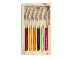 6 fourchettes de table collection vague kitch