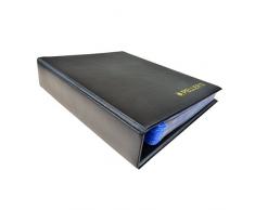 Album de collection, 200 poches pour petites piÃ¨ces de monnaies jusquÃ 22.5 mm de diamÃ¨tre. Classeur S avec 10 feuilles