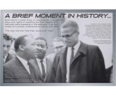 Empire Affiche Martin Luther King & Malcolm X Politics avec Accessoire