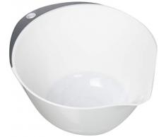 Une domo Pv-bak-0155Â Point-Virgule antidÃ©rapant Bol Ã mÃ©langer 1.5L, plastique, blanc