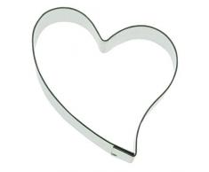 StÃ¤dter Moule en forme de coeur pour gÃ¢teau au sucre - Acier inoxydable - Argente, 3 x 2,5 cm