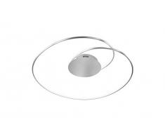WOFI Plafonnier Luminaire dintérieur Luminaire Metal Dimmable Moderne Plastique 31W Brossé