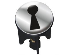 Wenko 20792100 Pluggy Bouchon de Lavabo EntrÃ©e