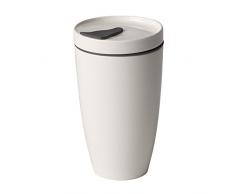 Villeroy & Boch to Go Tasse à café vaisselle en porcelaine Grande Qualité 350 ml, Blanc, 8,5 x 16,5 x 10 cm
