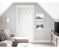 Soleil docre Brise bise 70x200 MAUD gris, Polyester, 70x200 cm