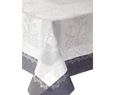 Garnier-Thiebaut BAGATELLE Nappe Antitache, Coton, Flanelle, 172 x 362 cm
