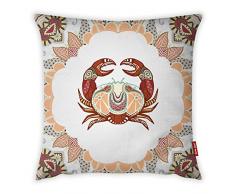 Bonamaison Housse de Coussin Multicolore 45 x 45 cm