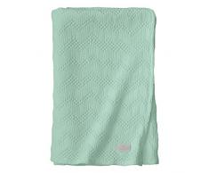 Essix - Plaid Malo Coton Menthe 130 x 170 cm