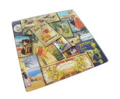 Cartexpo PL297 Divers Dessous de Plat Patchwork Sud Verre