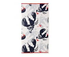 Catimini Serviette de Toilette CrÃ©ative CÃ´tier 50x90cm, Bleu/Blanc, 50 x 90 cm