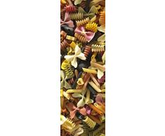 DECORATION adhésive pour CUISINE et réfrigérateurs Pâtes Colorées Autocollant, Polyvinyle, Multicolore, 59,5 x 0,1 x 180 cm