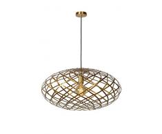 Lucide 21417/65/02 Suspension, MÃ©tal, 60 W, Or Mat, Noir