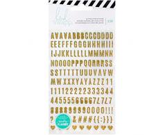 American Crafts 315145Â Heidi Swapp mÃ©moire Planner 330piece Vinyle Ã Paillettes Lettres de lalphabet Stickers