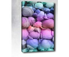 Bonamaison Peinture sur toile, multicolore, 40 x 60 cm - Conçu et fabriqué en Turquie