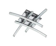 EGLO 96093 Plafonnier, Acier, 20 W, Chrom