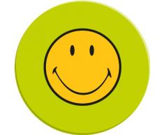 Zak Designs 6187-0842 Assiette Ronde MÃ©lamine Vert Anis DiamÃ¨tre: 20 cm Smiley
