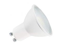 OSRAM Lot de 3 réflecteurs Spots LED | Culot GU10 | Blanc chaud | 2700 K | 6,90 W équivalent 80 W | LED BASE PAR16