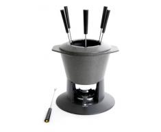 Le Creuset 6009001200400 Service à Fondue Ovale Stone 1,6 L 6 Personnes