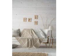 VIALMAN Plaid 150 Cm X 200 Cm Beige
