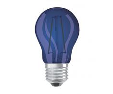 Osram Star+ Ampoule LED à Filament Coloré (Bleu Déco) | Culot E27 | Forme Sphérique | 1,6W (équivalent 15W)