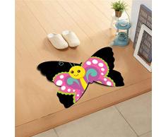 Bonamaison Paillasson décoratif Multicolore 50 x 80 cm