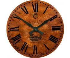 Roger Lascelles Horloge Murale Chateau Taille L