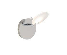 Brilliant G30110/15 Spot patere LED SHIRIN, 5W, metal/verre, coloris chrome, 5 W