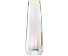 LSA International Pearl Vase P, Verre, Nacre, Height 20cm