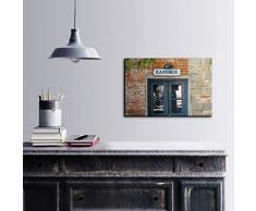 Bonamaison DÃ©coration Murale Impression sur Toile, Dimensions: 60 x 40 Cm - ConÃ§u et fabriquÃ© en Turquie