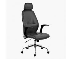 CRIBEL Chaise prÃ©sidentielle, Noire, de