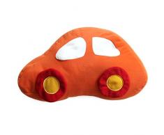 Thedecofactory 377005 Coussin, Polyester, Orange, 20 x 40 x 3 cm