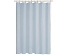AmazonBasics Rideau de douche en polyester Bowery Bleu ciel 183 x 183 cm
