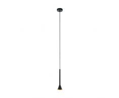 Eglo CORTADERAS Suspension en acier 5 W Noir/dorÃ©