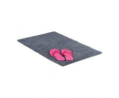 Relaxdays lavable 50 x 80 cm tapis de douche salle de bain, gris, Coton, 80 x 150 cm