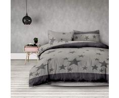 AmeliaHome Stardust Parure de lit, Microfibres, 140x200 + 63x63