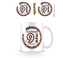 Harry Potter MG24466 (Kawaii Platform 9 3/4) Mug, CÃ©ramique, Multicolore, 11oz/315ml