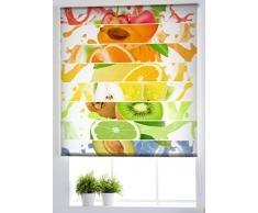 Estoralis C-1219 Store Enrouleur Translucide ImprimÃ© Digital Easy Fix, Multicolor, 100 x 150 cm