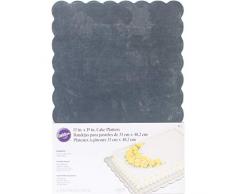 Wilton Set de 4 Plateaux en Argent 33 x 48 cm