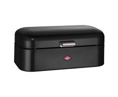 Wesco Grandy BoÃ®te Ã pain Acier inoxydable Noir