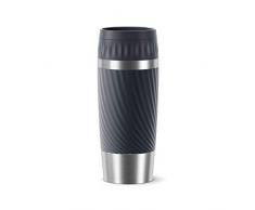 Emsa N2011500 TRAVEL MUG EASY TWIST, Anthracite, 360 Ml