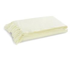 EHC EliteHomeCollection JetÃ© de canapÃ©/lit Design gaufrÃ© 100Â % Coton pour canapÃ© 4/5 Places ou lit Super King Size 254 x 380 cm