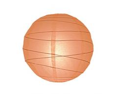 Lighting Web Suspension boule en papier Pêche 40,5 cm