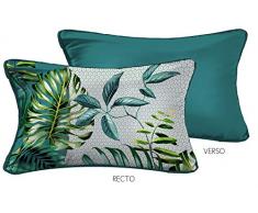 douceur dintérieur coussin 30x50cm belle feuille