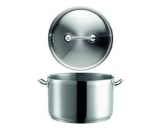 Professional I 926095 Marmite avec Couvercle Acier Inoxydable 18/10 32 cm