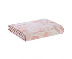 AmazonBasics Drap plat en microfibre de qualitÃ© supÃ©rieure Rose aquarelle 180 x 260Â cm
