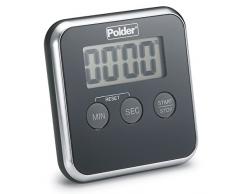 Polder Minuteur numérique de Cuisine Noir
