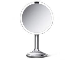 simplehuman, miroir à capteur SE, acier inoxydable brossé